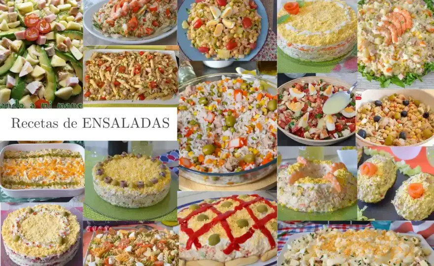 Tipos de ensaladas para cada ocasión y cómo combinarlas