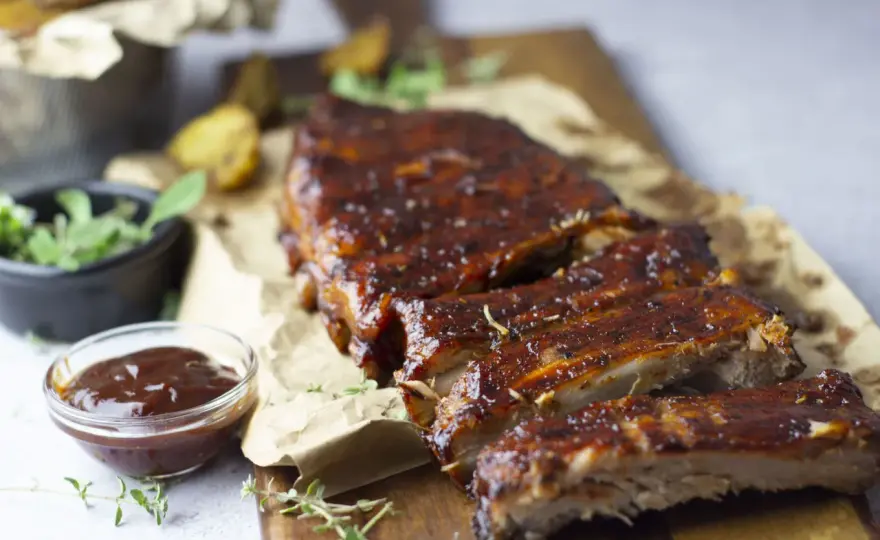 Costillas de cerdo al horno tiernas y jugosas