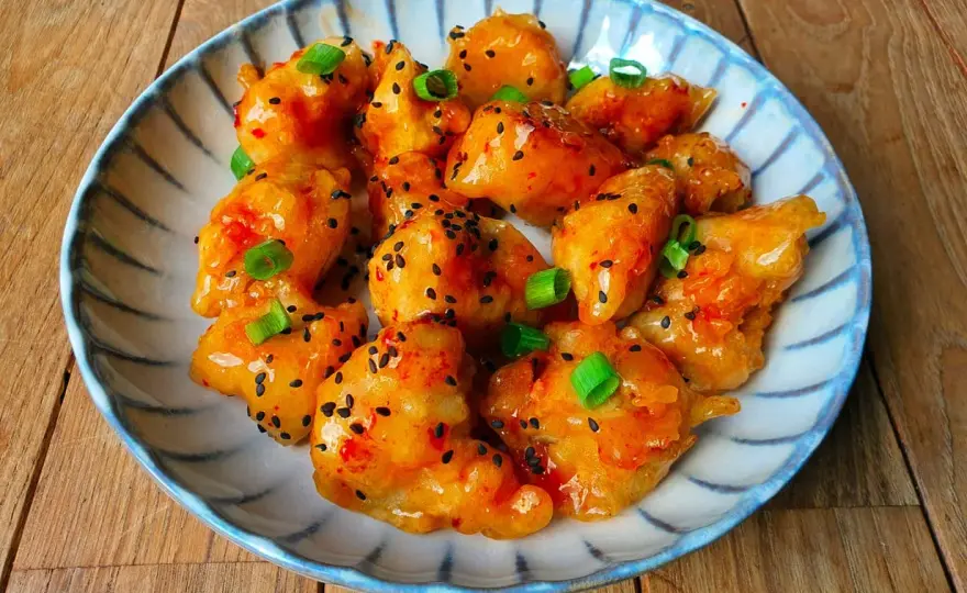 Pollo sweet chilli jugoso en 25 minutos sin quemar la salsa