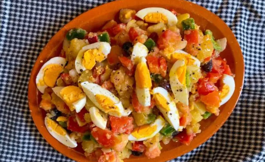 Ensalada campera perfecta - trucos para que no quede pastosa